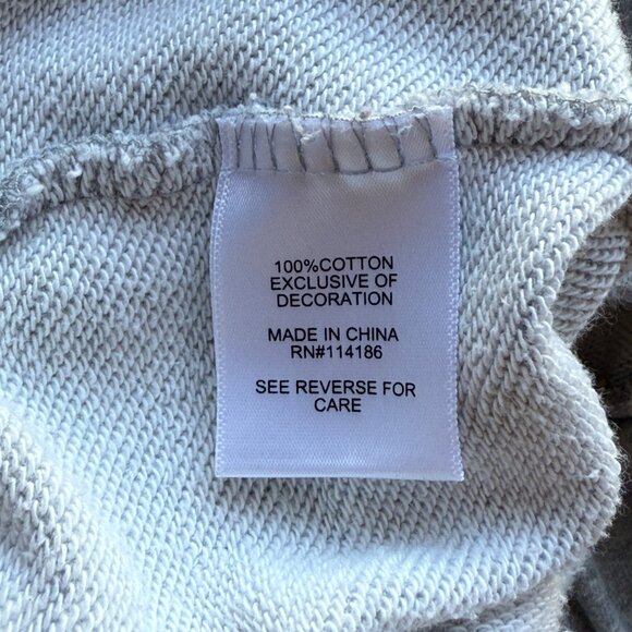 Juicy Couture Gray 100% Cotton Jogger Pants w/ Drawstring Waist Womens Size 1X - Picture 9 of 9